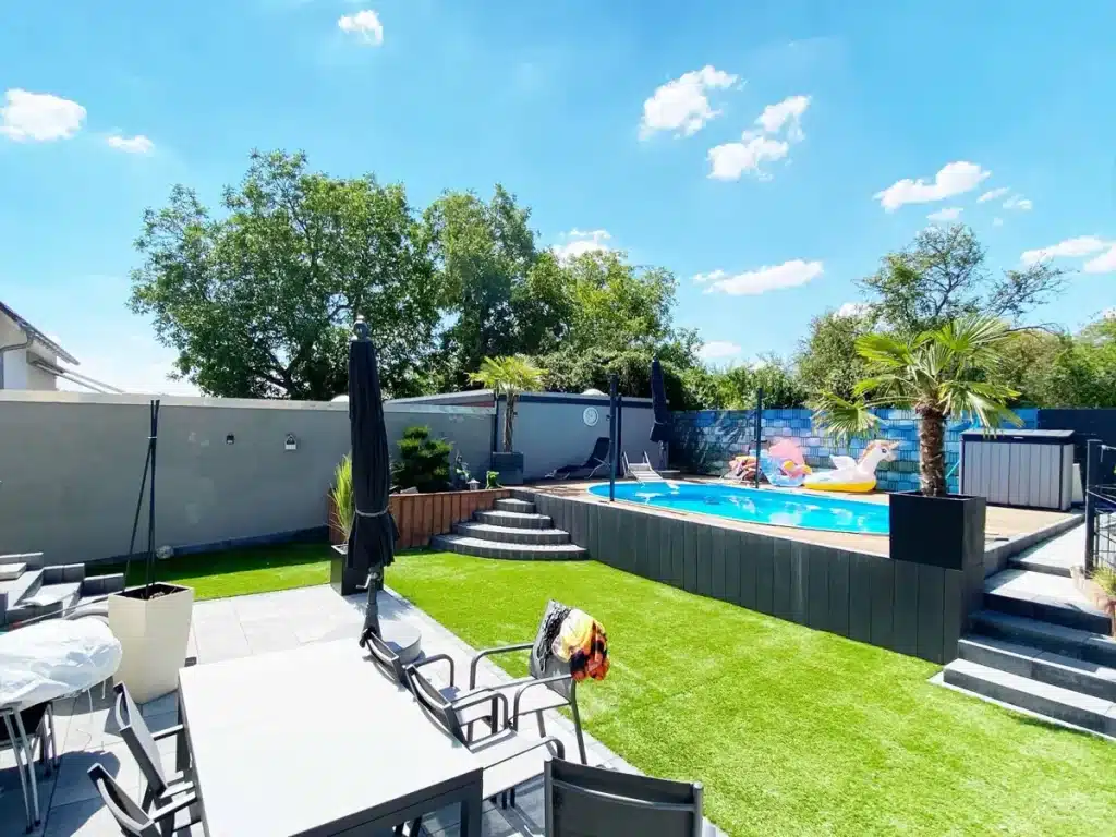 Referenzfoto von Gartenanlage