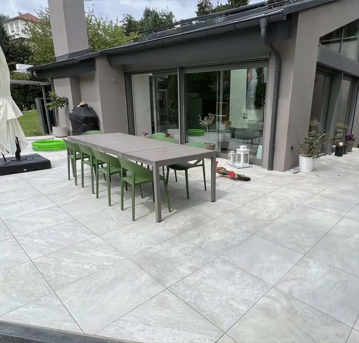 Terrasse bauen lassen Referenzfoto Keramik